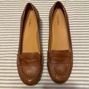LL Bean wedge shoes
